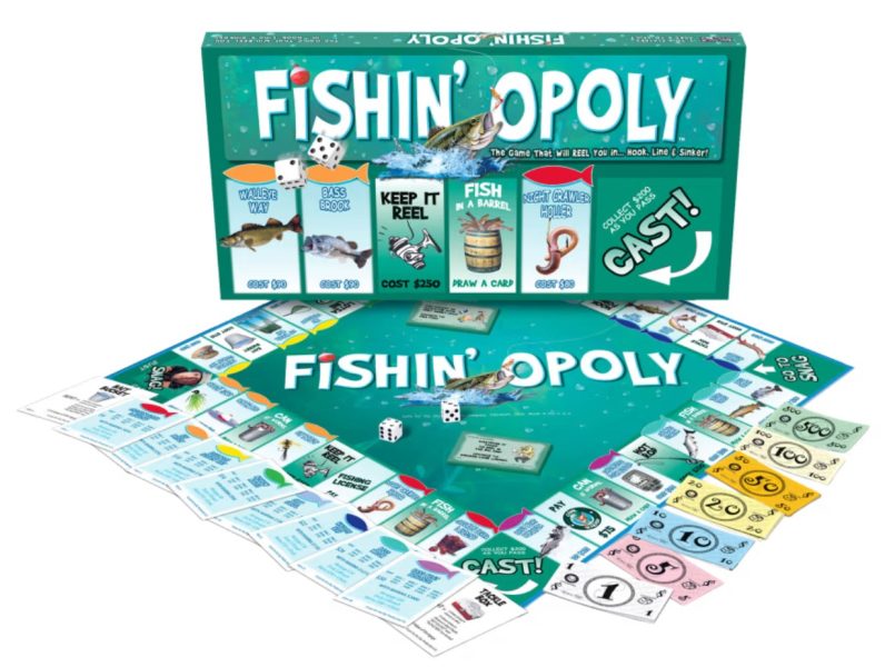 Fishin'-Opoly boardgame