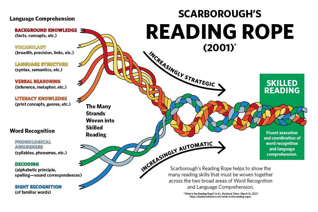 Illustration of Scarborough' Reading Rope, courtesy of Landmark Outreach